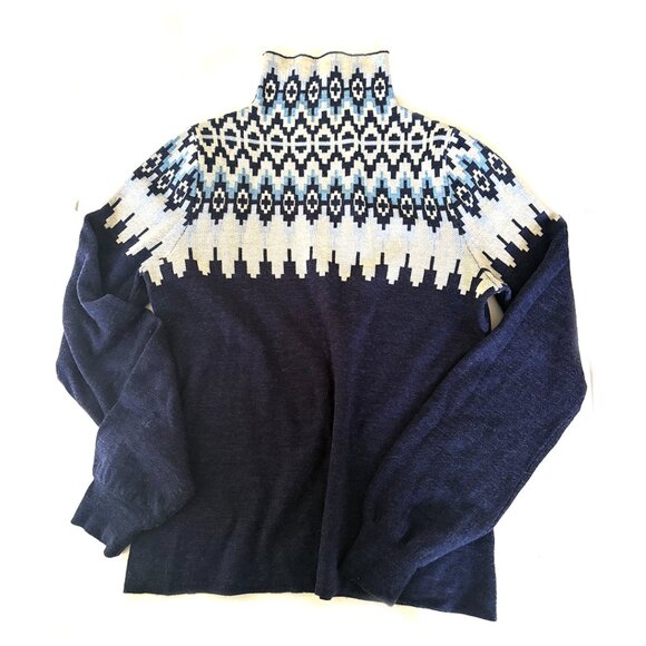 Après Ski Fair Isle Merino Wool Sweater_M-L - Picture 4 of 6